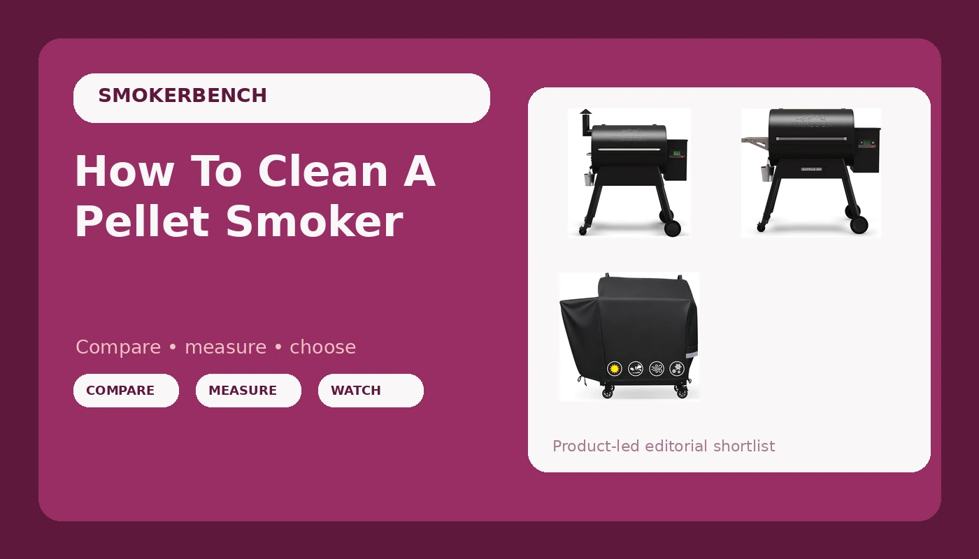 How To Clean A Pellet Smoker - SmokerBench review with measurements and honest opinion