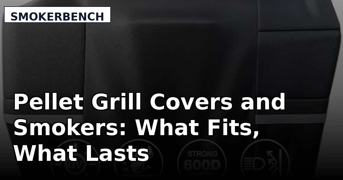 Pellet Grill Covers and Smokers: What Fits, What Lasts