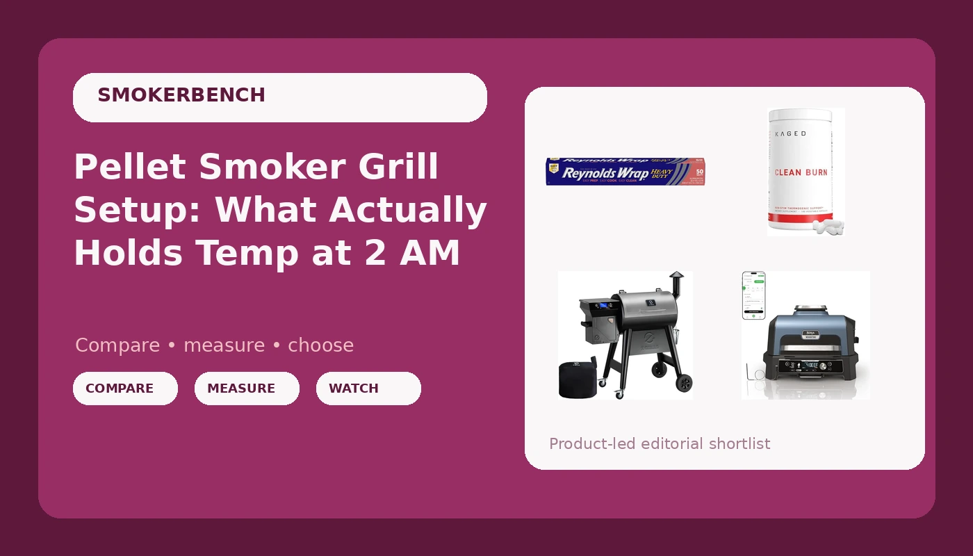 Pellet Smoker Grill Setup: What Actually Holds Temp at 2 AM