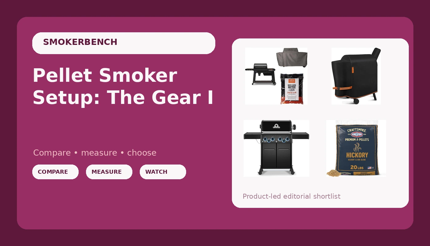 Pellet Smoker Setup: The Gear I'd Buy and the Pellets I'd Skip