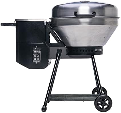 recteq Pellet Grill RT-B380 Bullseye, BBQ, Outdoor, and Electric Pellet Smoker Grill, Electric Smokers, Uses 100% Wood Pellets for Ribs, Brisket, Chicken, Sear, Smoke