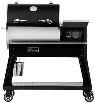recteq Patio Legend 600 Pellet Smoker Grill with WiFi &amp; App Connectivity, Outdoor Smokers Grills, Wood Pellet Grill, Temp Range 180° to 700+°